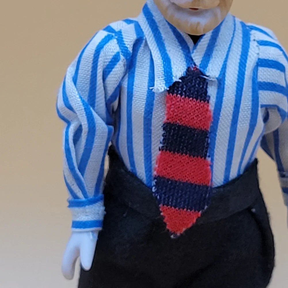 business man porcelain vintages 1970